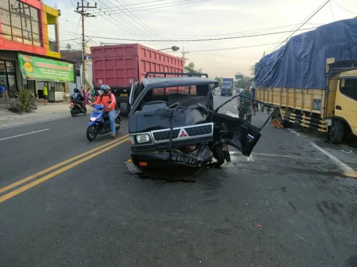 Kecelakaan Beruntun di Madiun, 1 Tewas