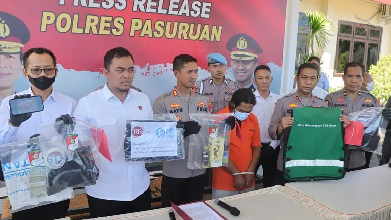 Percobaan Pembunuhan dengan Racun Tikus, Polres Pasuruan Berhasil Amankan Pelaku