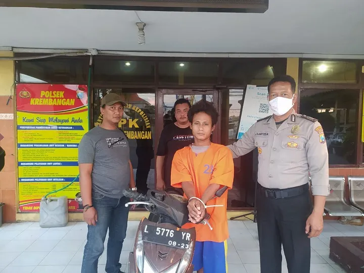 Polsek Krembangan Ringkus Pelaku Curanmor