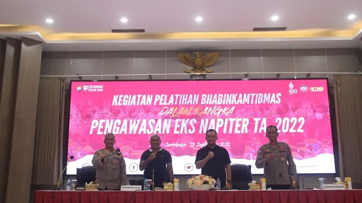 Ditbinmas Polda Jatim Gelar Pelatihan Bhabinkamtibmas dalam Rangka Pembinaan dan Pengawasan Eks Napiter