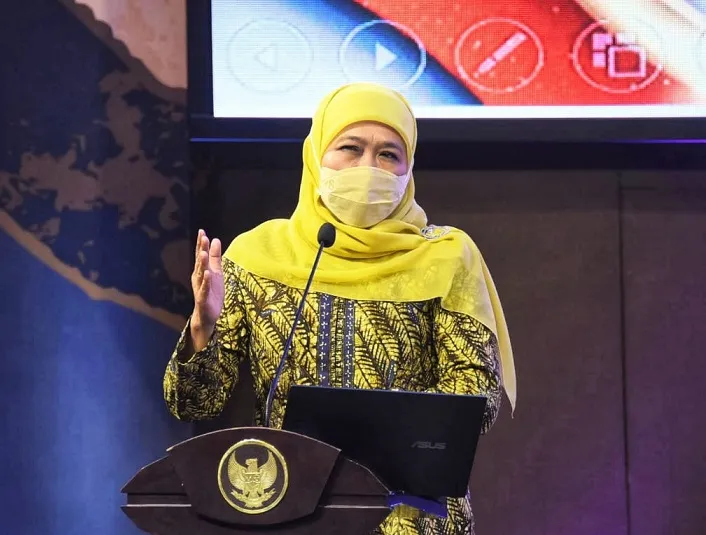 Gubernur Khofifah Ajak Akademisi dan Praktisi Komunikasi Perang Melawan Ujaran Kebencian