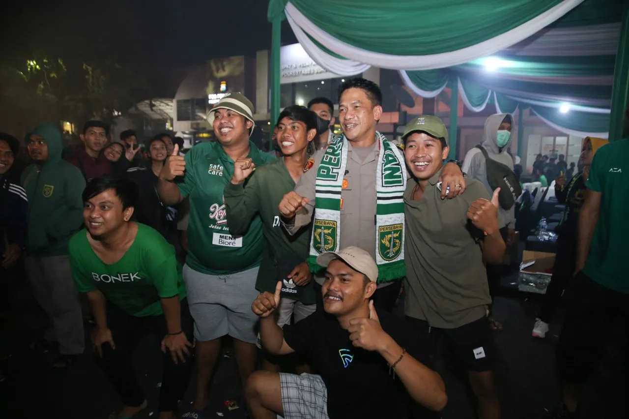 Jelang Laga Persebaya vs Arema FC, Kapolrestabes Imbau Bonek Nobar di Wilayah Masing - Masing