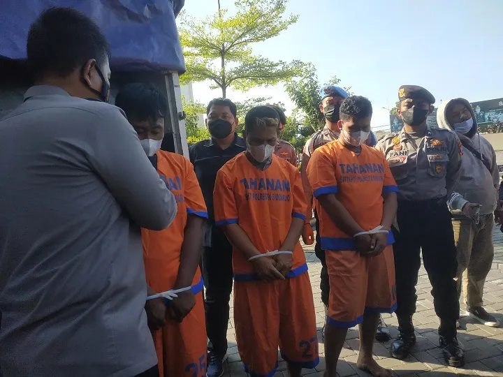 Polresta Sidoarjo Ringkus Komplotan Pembeli Bio Solar Bersubsidi
