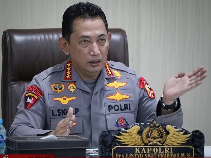 Kapolri Janji Tuntaskan Konsorsium 303 Kaisar Sambo