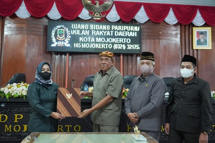 Sah, P-APBD Kota Mojokerto TA 2022 Telah Disetujui DPRD