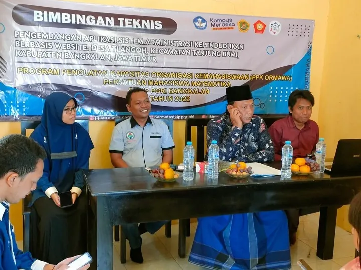 Dorong Terbangunnya Smart Village, STKIP Bangun Website Tlangoh.desa.id