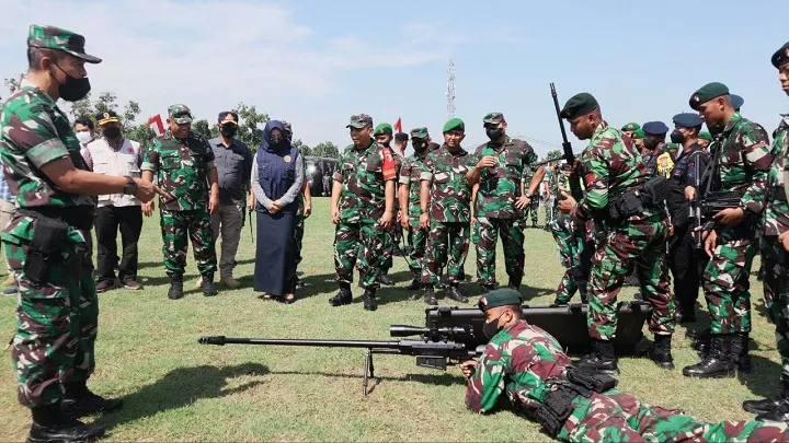 Seribu Lebih Personil Gabungan Siap Amankan Kunker Presiden RI di Mojokerto