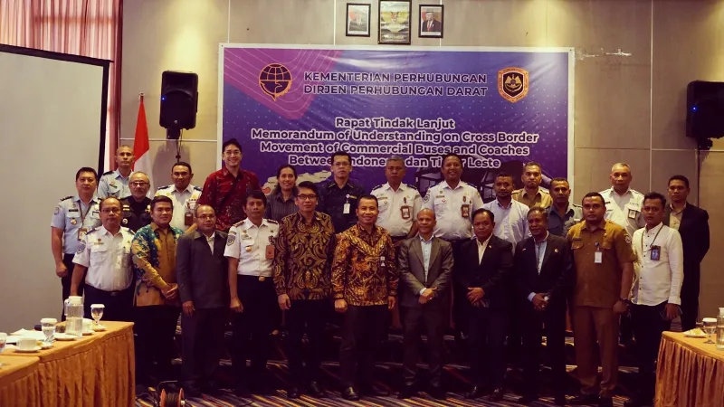 Kemenhub Siapkan Layanan Angkutan Lintas Batas Negara Rute Kupang-Dili