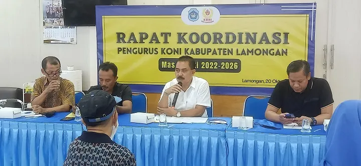 Pengurus KONI Diminta Kompak Majukan Olahraga Lamongan