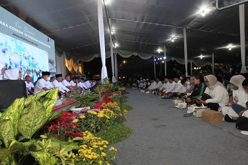 Pemkot Surabaya, Manajemen Persebaya dan Bonek Gelar Doa Bersama untuk Korban Kanjuruhan
