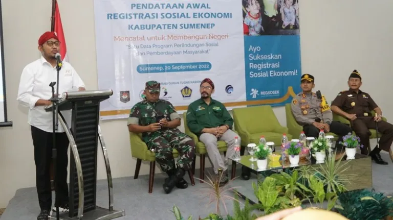 Bupati Sumenep Achmad Fauzi Minta Data Regsosek Semakin Akurat