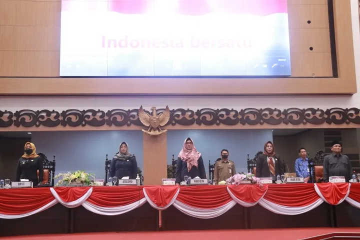 Dewan Gelar Paripurna Penyampaian Nota Penjelasan Raperda APBD 2023