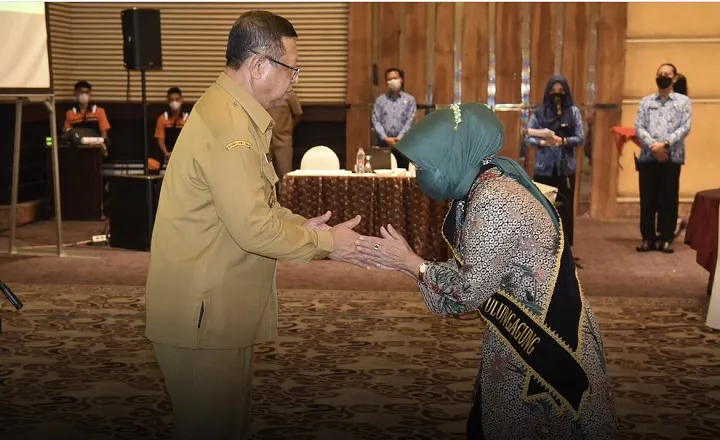 Bupati Maryoto Kukuhkan Bunda Literasi Tulungagung 2022