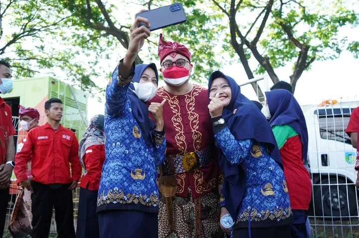 Tak Sekedar Seremonial, Ini Pesan Mas Dhito Peringati Sumpah Pemuda