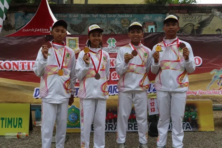 Kontingen Popda Kota Mojokerto Lampaui Target Medali Emas