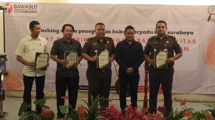 Bawaslu Surabaya Gandeng Polisi dan Kejaksaan Luncurkan Sentra Gakkumdu