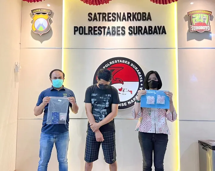 Edarkan Sabu, Arek Waru Ditangkap Polisi