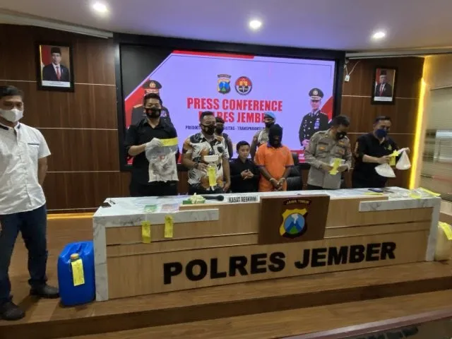 Jual Dawet Dicampur Karbid agar Awet, Warga Jember Diringkus Polisi
