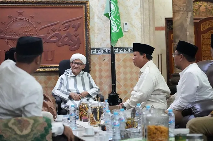 Bertemu Kyai Miftah, Prabowo Tidak Bahas Pilpres