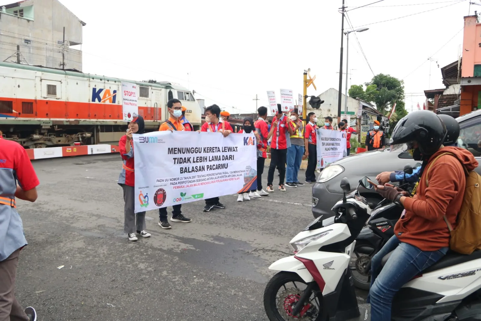 Antisipasi Kecelakaan, PT KAI Sosialisasikan Keselamatan