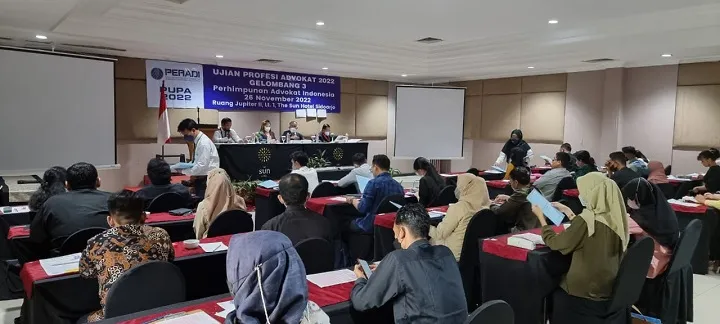 Diikuti 31 Peserta, DPC Peradi Sidoarjo Gelar Ujian Profesi Advokat Gelombang 3