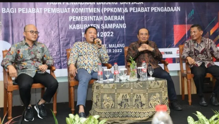 Bupati Sampang Gembleng Peningkatan Kinerja Pejabat Pembuat Komitmen