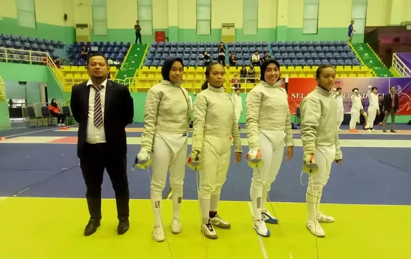 Atlet Anggar Jatim Bawa Pulang 10 Medali di Kejurnas Anggar 2022