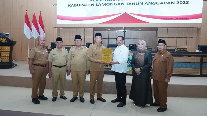 DPRD Lamongan Tunjukan Komitmennya Setujui APBD 2023 Tepat Waktu