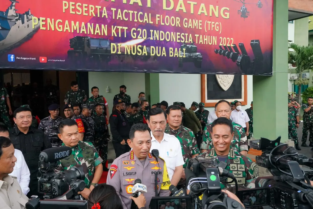 Kapolri: Tidak Ada Celah Pada Pengamanan KTT G20