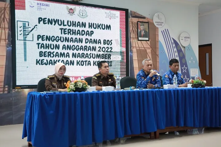 Pemkot Kediri Gandeng Kejaksaan Beri Penyuluhan Hukum Penggunaan Dana BOS