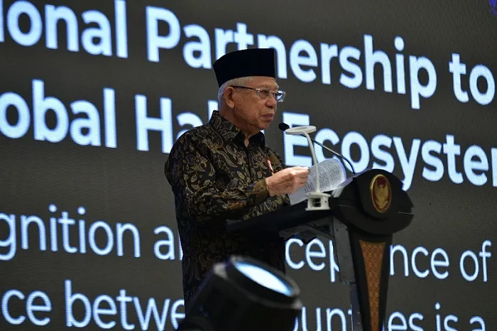 Wapres Ma'ruf Amin: Ekspor Makanan Halal RI Masih di Bawah Brasil dan India