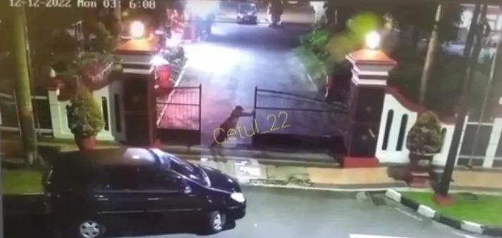 Mobil Milik Pelaku Terekam CCTV dan Beredar di Medsos