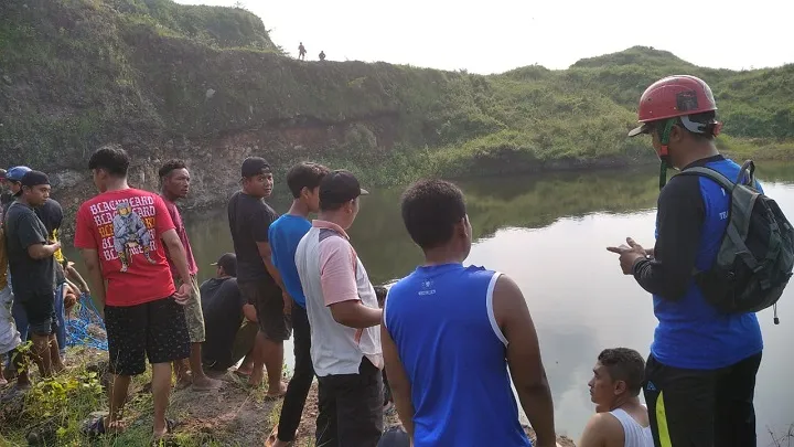 Bocah Tenggelam di Lobang Bekas Galian C saat Mancing