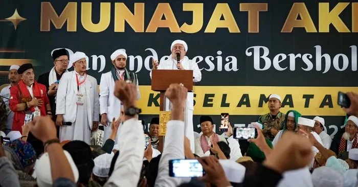 Reuni 212, HRS Tak Berorasi, Tapi Tausiyah
