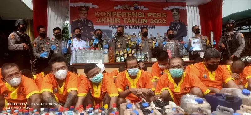 Tahun 2022, Angka Kriminalitas di Lamongan Meningkat 9,8 Persen