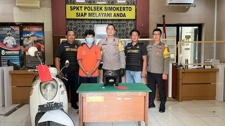 Dorong Motor Curian, Pelaku Curanmor Diamankan