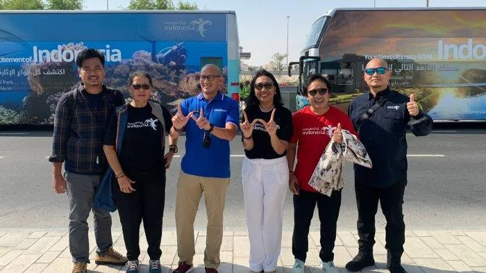 Manfaatkan Piala Dunia 2022, Sandiaga Promosi Wonderful Indonesia di Qatar