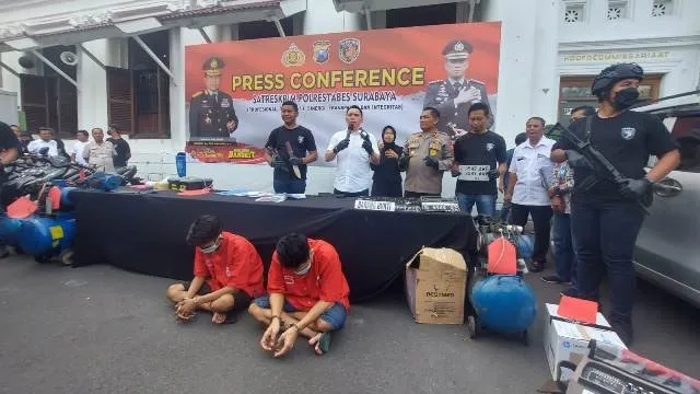 Ancam Korban dengan Air Softgun, Spesialis Curanmor Ditangkap