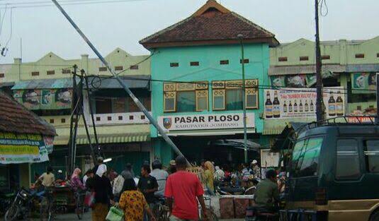 Pasar Ploso Kabupaten Jombang. Foto: Siskaperbapo Jatim.