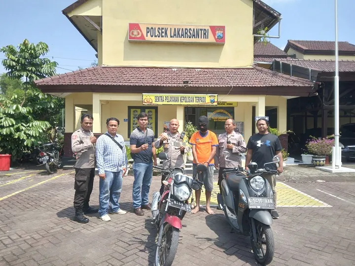 Maling Motor Nyaris Bonyok Dimassa