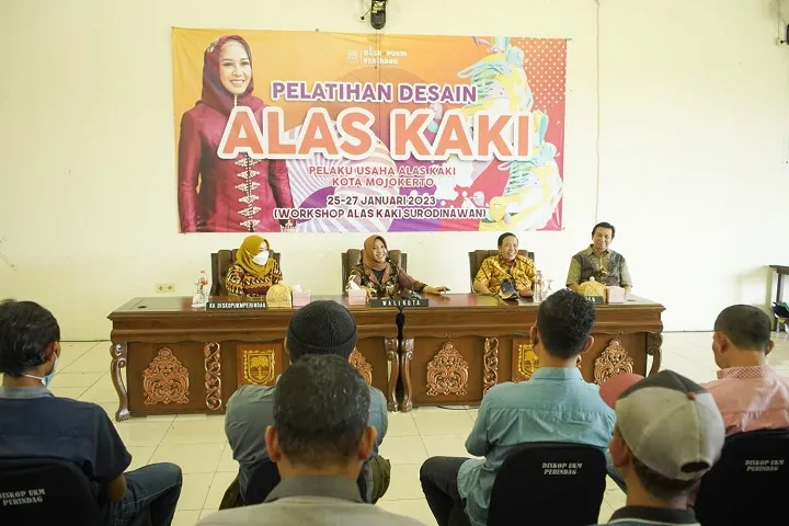 Menuju Kota Wisata, Alas Kaki Disiapkan Jadi Daya Tarik Kota Mojokerto