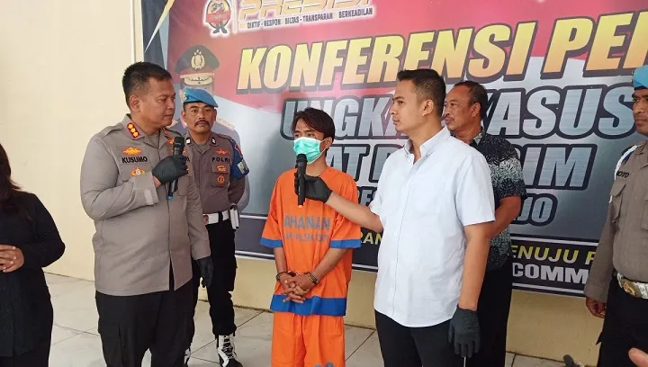 Pembunuhan di Sidoarjo Bermotif Cemburu