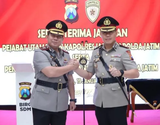Gresik Berganti Kapolres dari AKBP Nur Azis kepada AKBP Adhitya Panji Anom