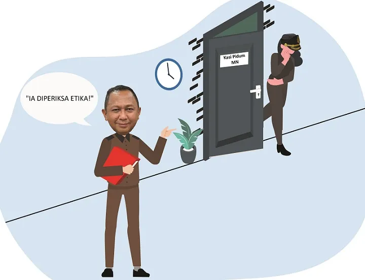 Kasipidum Perempuan Berdaster, Ngantor dengan Beban Psikis