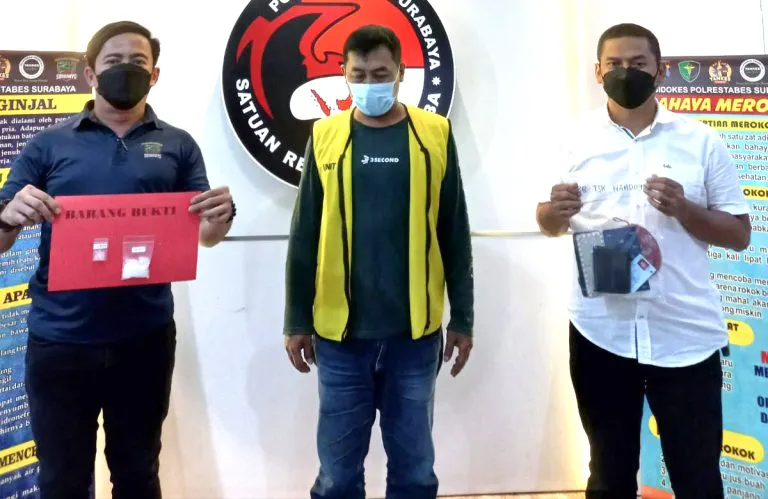 Edarkan 2 Paket Sabu, Warga Krukah Tengah Dibekuk Polisi