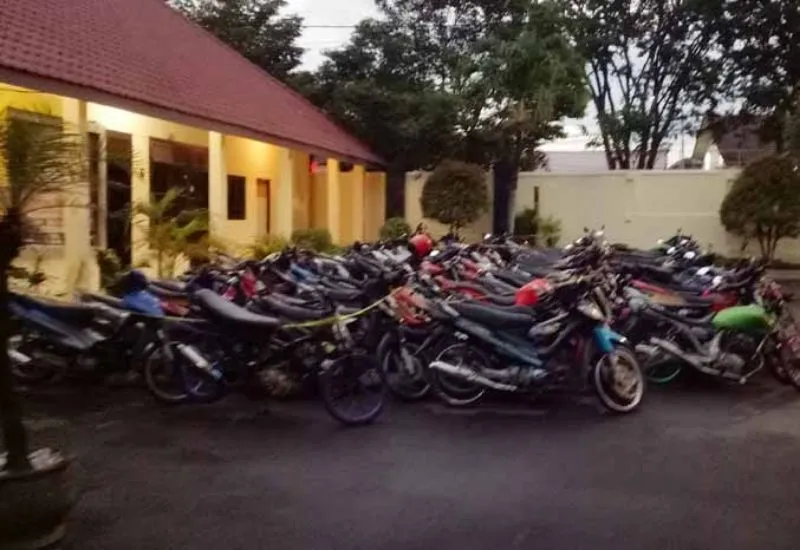 Kena Razia, Pemilik Motor Sidang Kendaraan Harus Standar