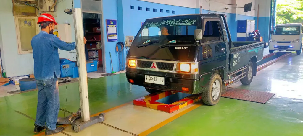 Realisasi PAD Sektor Retribusi Pengujiaan Kendaraan Bermotor di Pasuruan Capai Rp 1,5 M