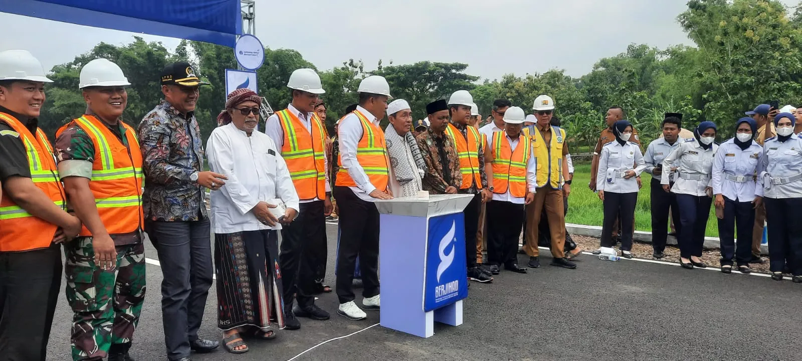 Bupati Sampang Resmikan JLS Demi Penataan Kota