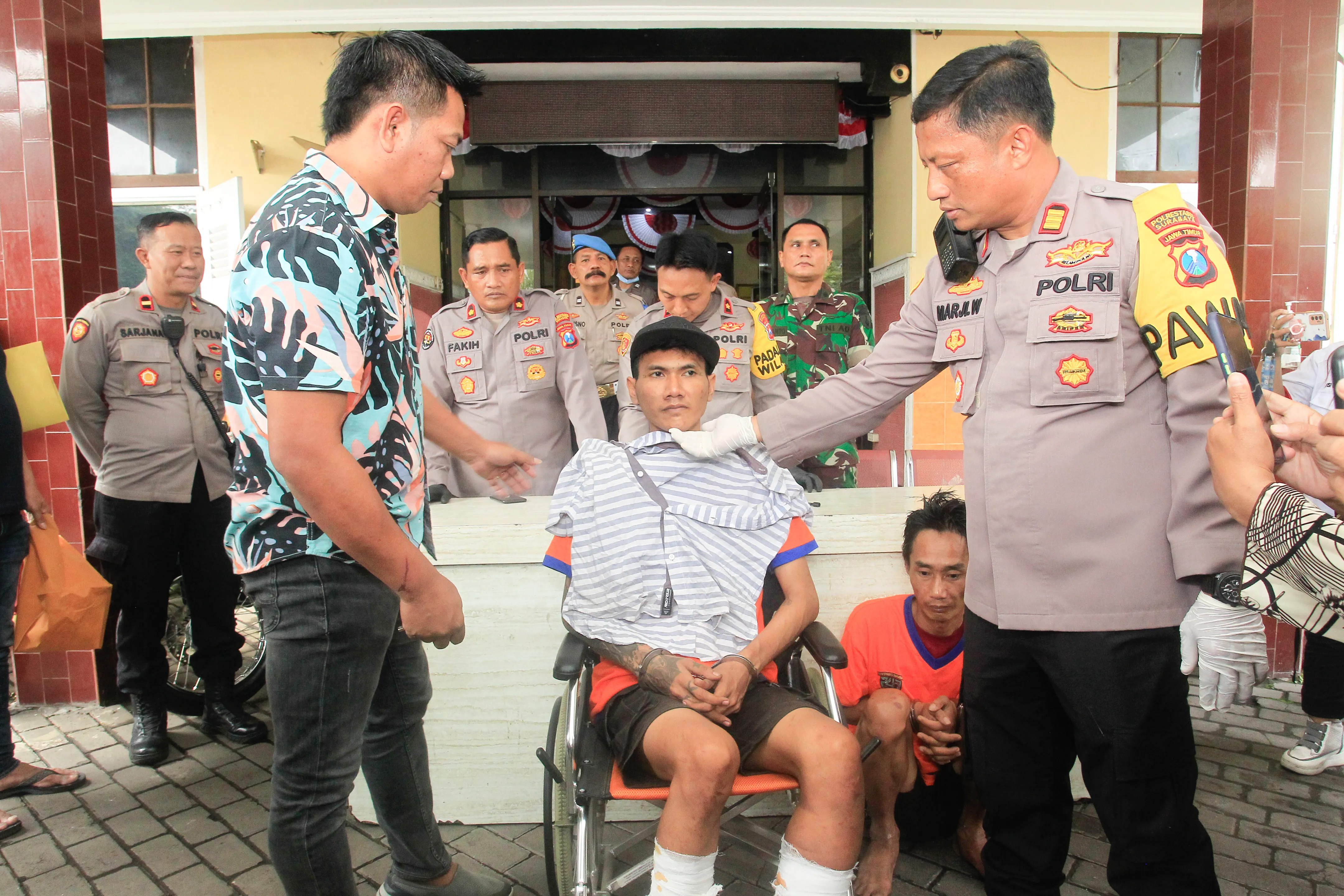 Sempat Viral, Dua Pelaku Curanmor Ditangkap Polsek Tegalsari