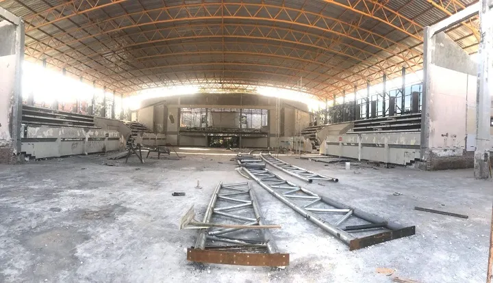 Pemkot Mojokerto Ngebut Rampungkan Proyek Rehabilitasi GOR